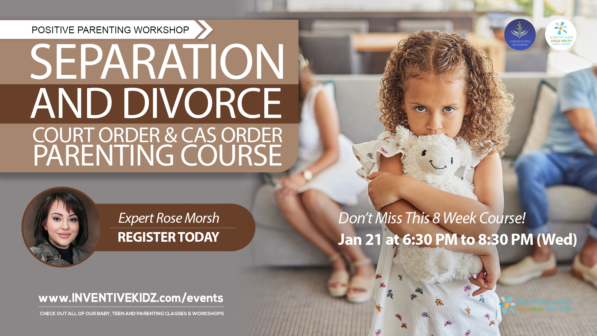 Separation & Divorce - Court Order & CAS Order Parenting Course (Jan 2026) 